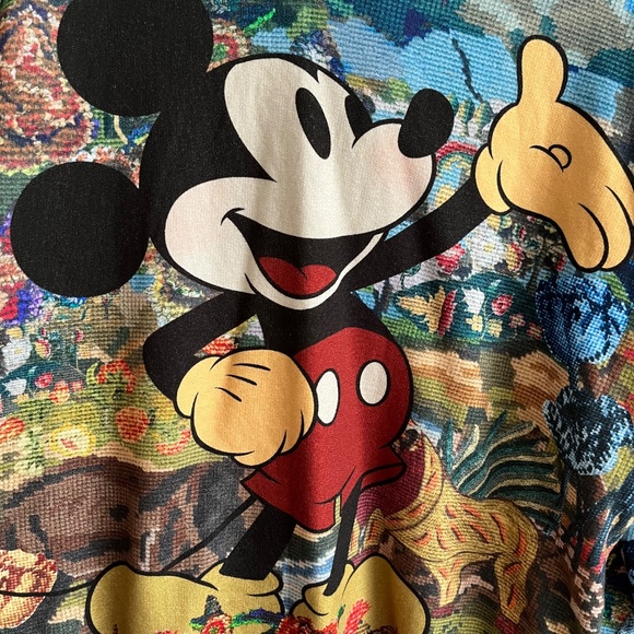 ⚜️🍁Desigual x Christian Lacroix Disney Mickey Mouse hoodie unisex S - Picture 2 of 6